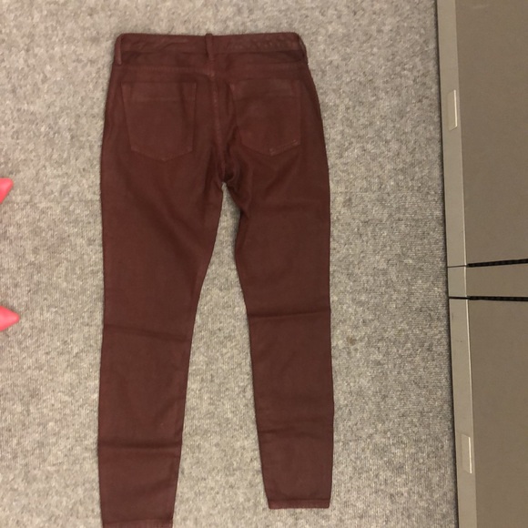Banana Republic Coated Rust /Brownish jeans - Picture 4 of 5